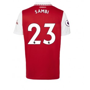 Arsenal Albert Sambi Lokonga #23 Hemmatröja 2022-23 Kortärmad